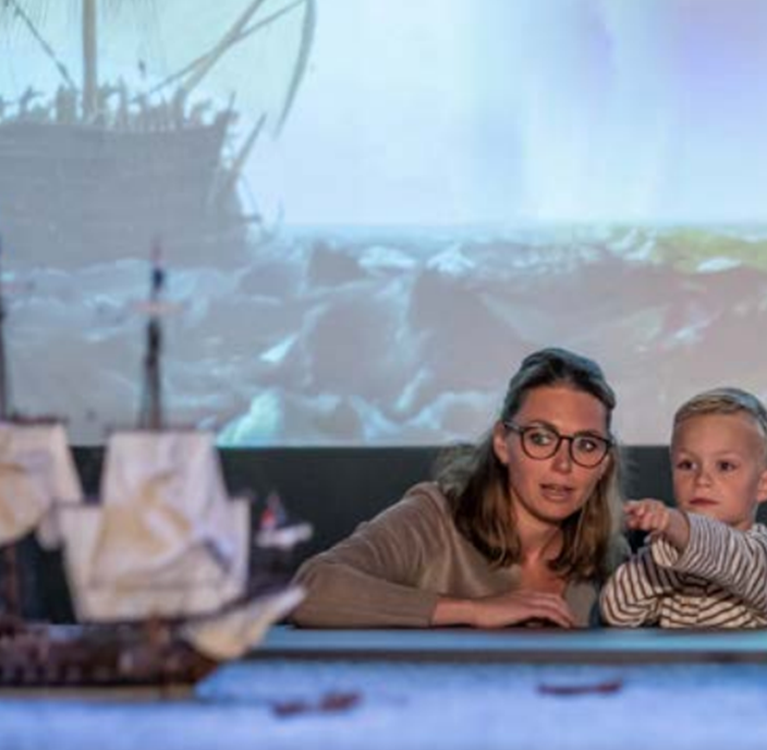 Onderwaterschatten en meer bij museum Kaap Skil