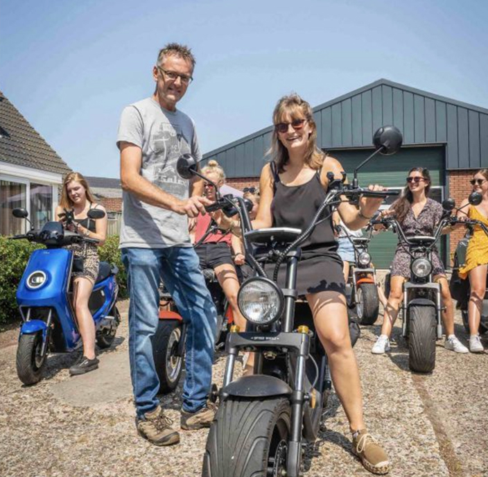 Solex- en scooterverhuur Texel