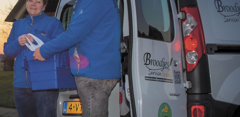 Broodjesservice Texel groeit En voorziet het hele eiland van verse broodjes